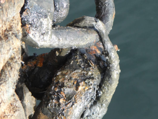 Inspecting existing moorings